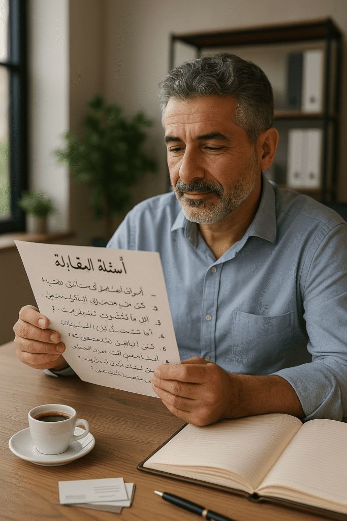 أسئلة مقابلات العمل الشائعة وكيفية الإجابة عليها بثقة 2 وظائف في العراق