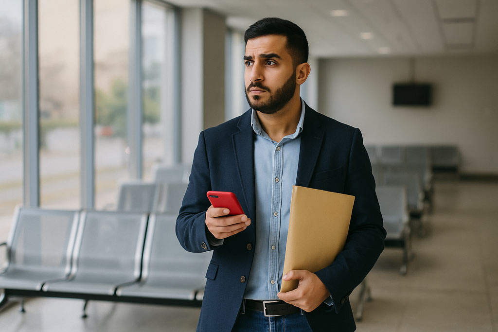 الرد بعد المقابلة