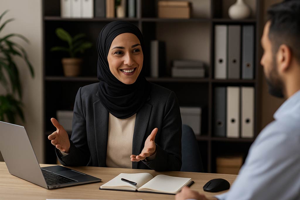 التعامل مع بيئة العمل