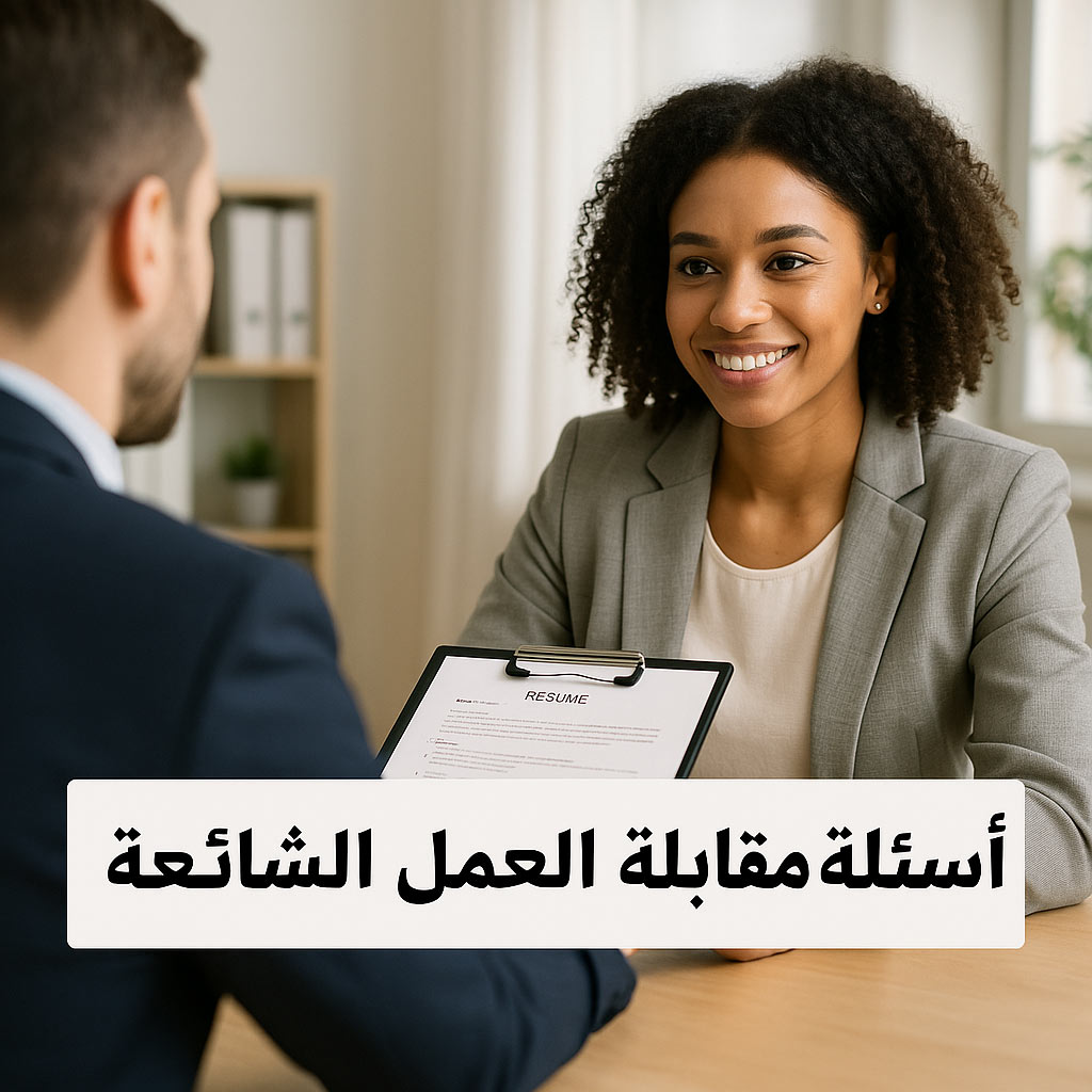 أسئلة مقابلة العمل الشائعة