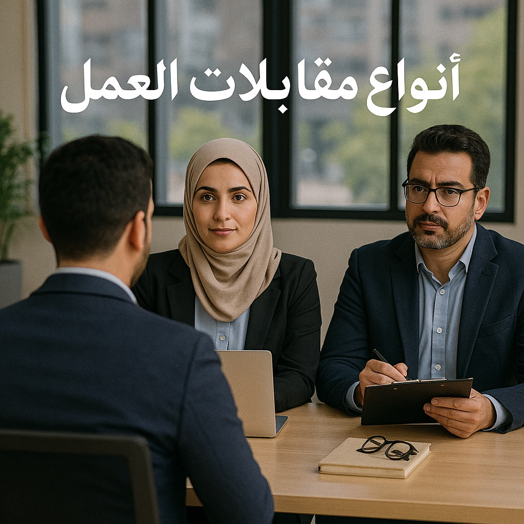 أنواع مقابلات العمل