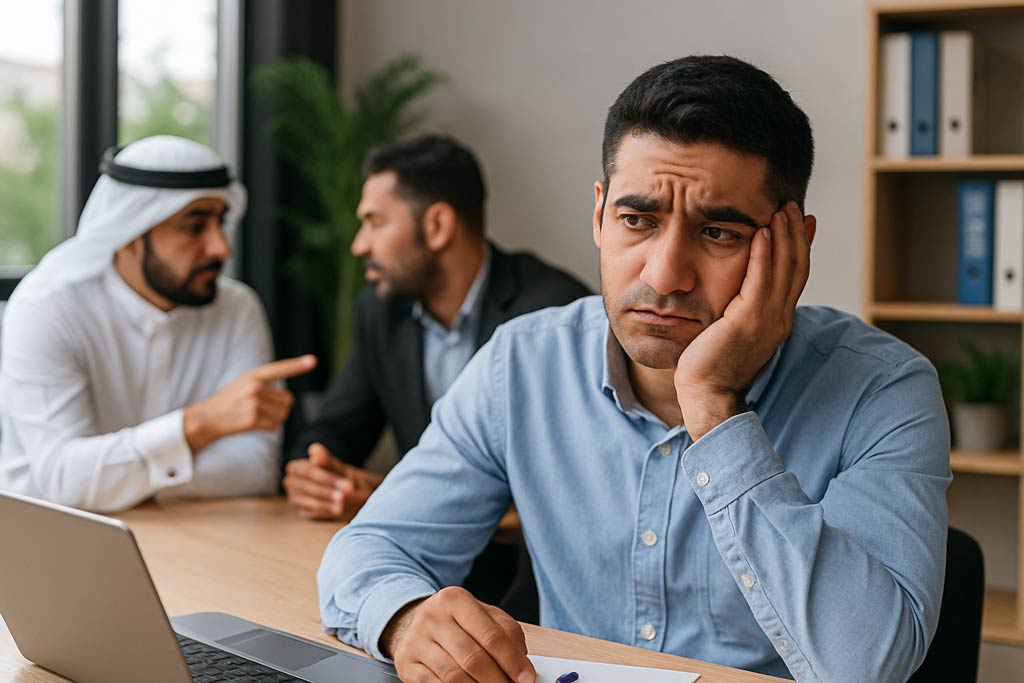 كيفية التعامل مع الزملاء السلبيين